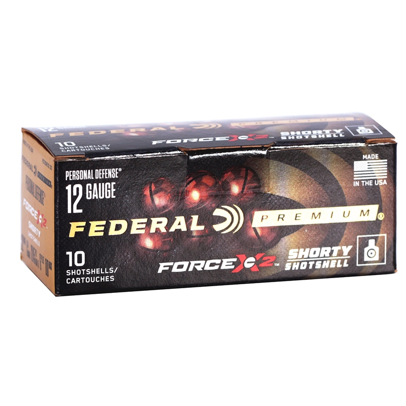 Federal Premium Force X2 12 Gauge Ammunition 1-3/4