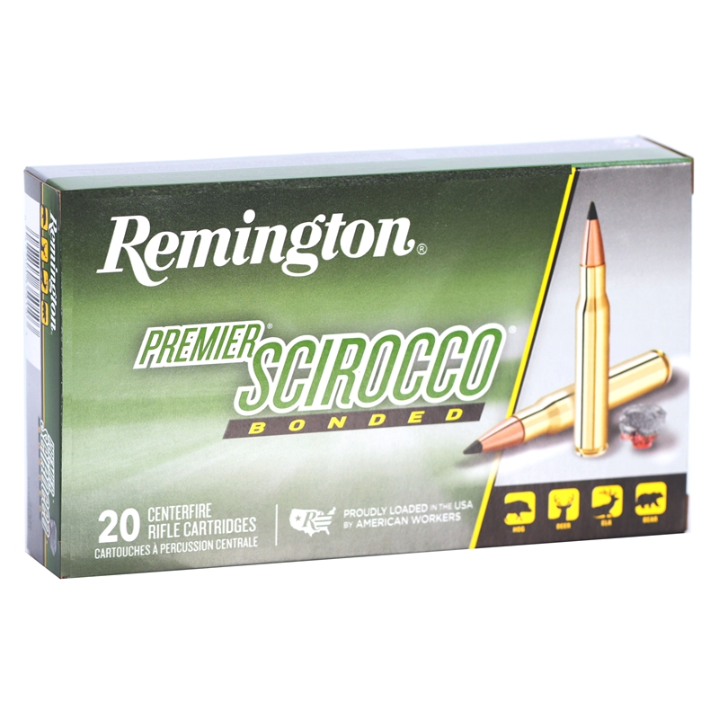 Remington Premier 300 Remington Ultra Magnum Ammunition 180 Grain Swift Scirocco II Bonded - PR300UM3