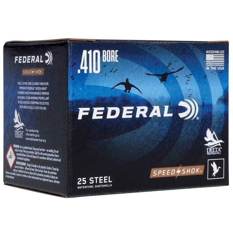 Federal Speed-Shok Hight Velocity Steel Shot 410 Gauge 3