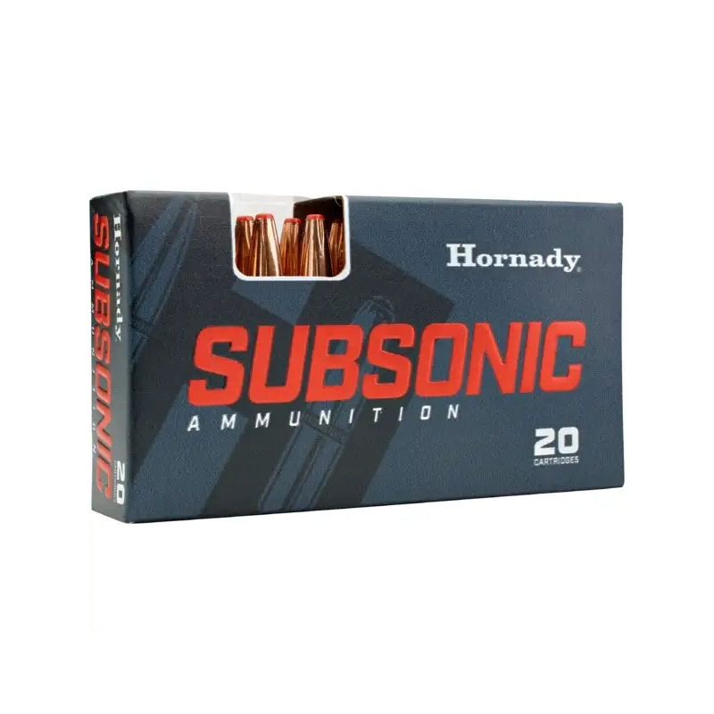 Hornady Subsonic 338 ARC Ammunition 307 Grain Sub-X - 82272