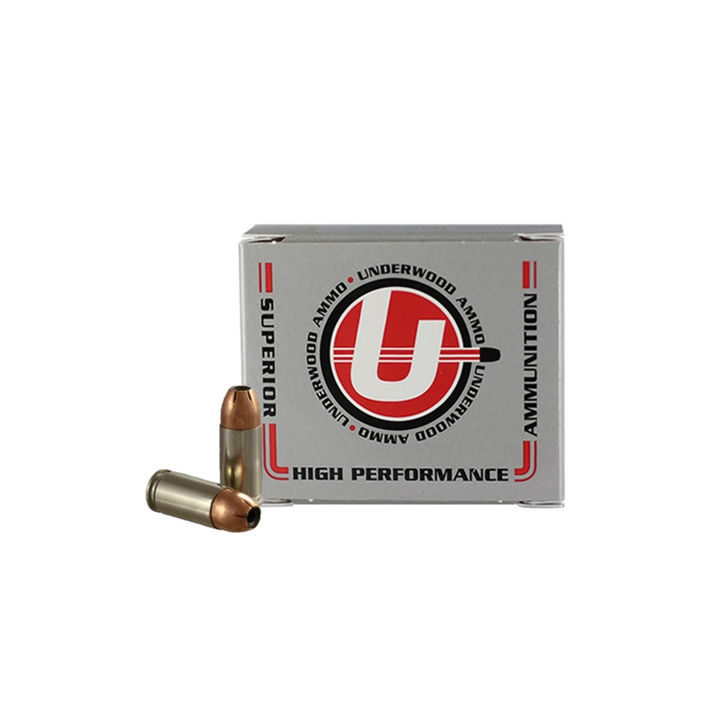 Underwood Sporting 9mm Luger +P+ Ammunition 115 Grain Jacketed Hollow Point - 112