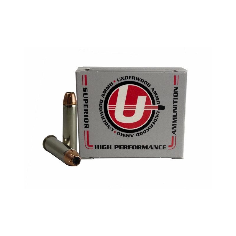 Underwood Extreme Terminal Performance (XTP) 357 Magnum Ammunition 158 Grain Jacketed Hollow Point - 124