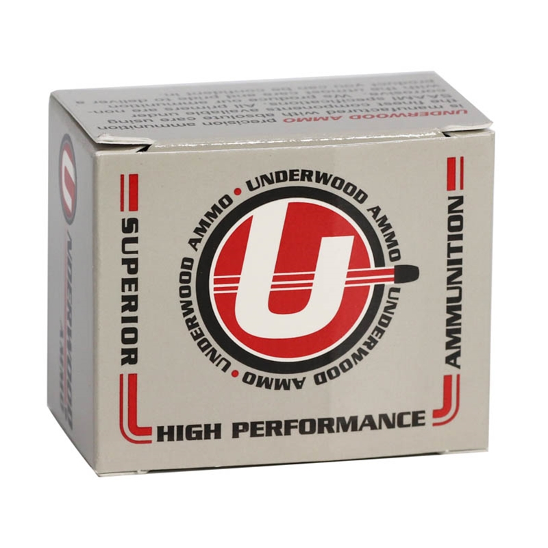 Underwood Extreme Terminal Performance (XTP) 38 Special +P Ammunition 125 Grain Jacketed Hollow Point - 129