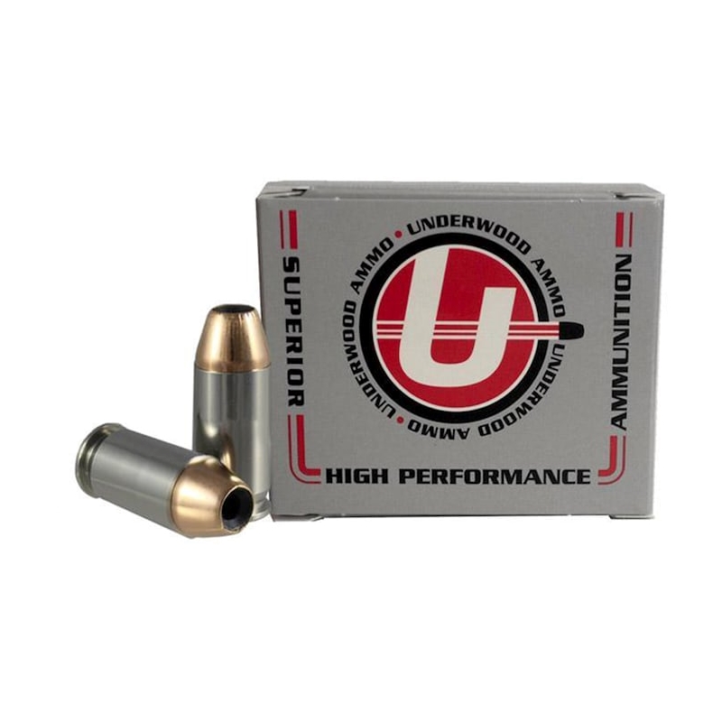 Underwood 45 ACP +P Ammunition 230 Grain Jacketed Hollow Point - 334