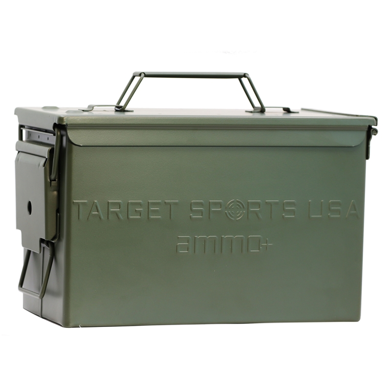 Target Sports USA - Ammo+ Mil-Spec. 50 Caliber M2A2 Ammo Can with Logo