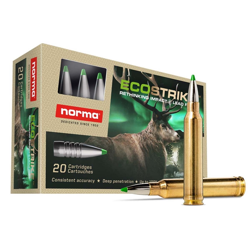 Norma Ecostrike 300 Winchester Magnum Ammunition 165 Grain Polymer Tip - 20177502