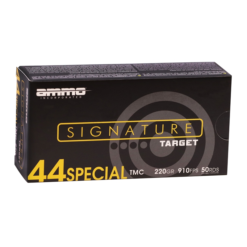 Ammo Inc Signature 44 Special Ammunition 220 Grain Total Metal Case - 44S220TMC-A50