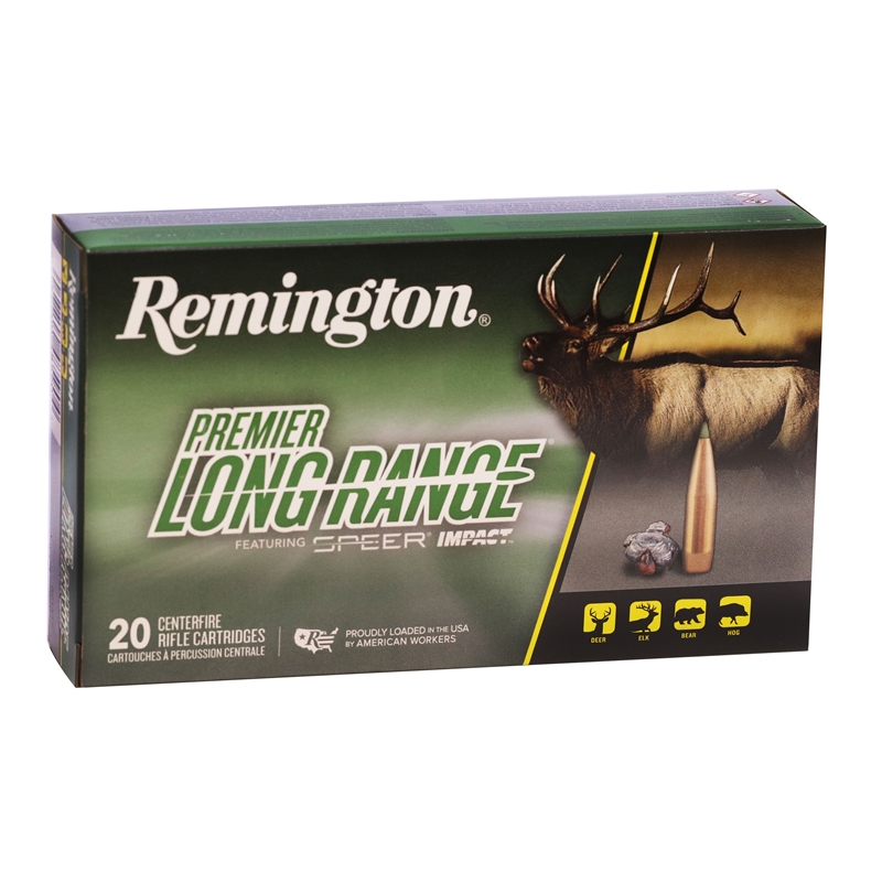 Remington Premier Long Range 300 Remington Ultra Magnum Ammunition 190 Grain Speer Impact - RLR300UM