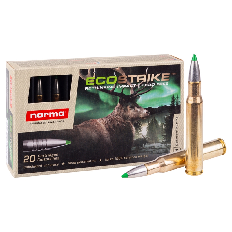 Norma Ecostrike 30-06 Springfield Ammunition 150 Grain Polymer Tip - 20177572