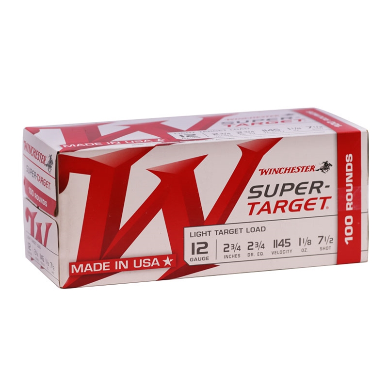 Winchester Super Target 12 Gauge Ammunition 2 3/4