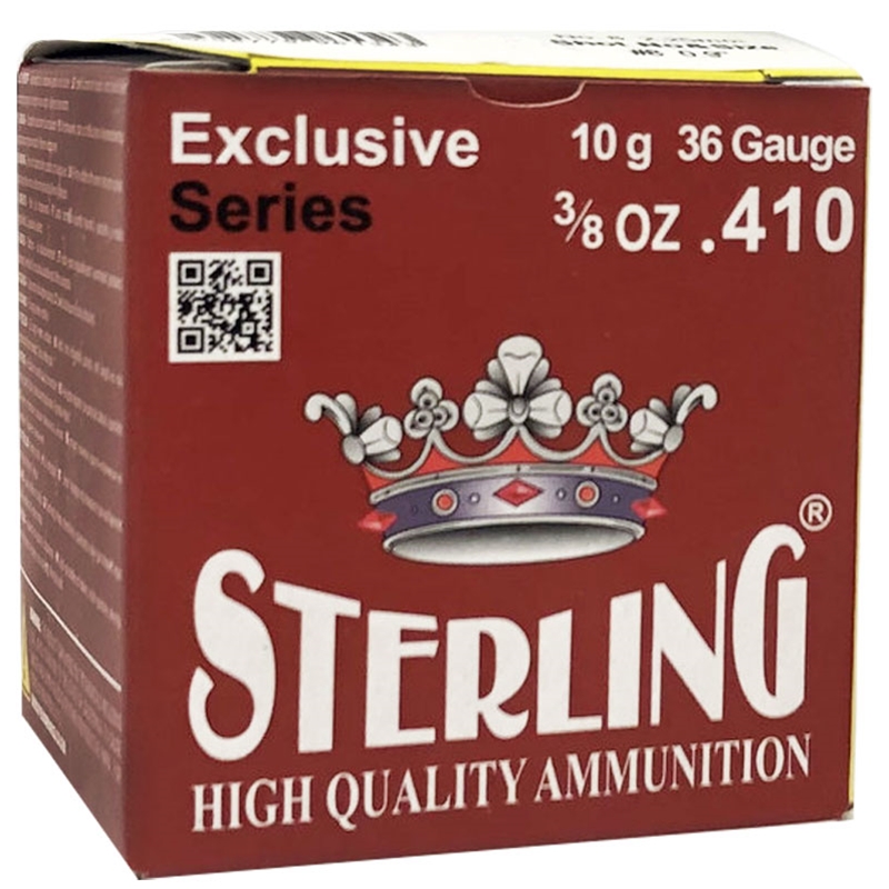 Sterling Ammunition 410 Bore Birdshot #8 2-1/2