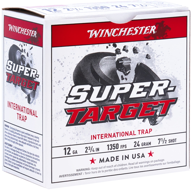Winchester Super Target 12 Gauge Ammunition 2 3/4