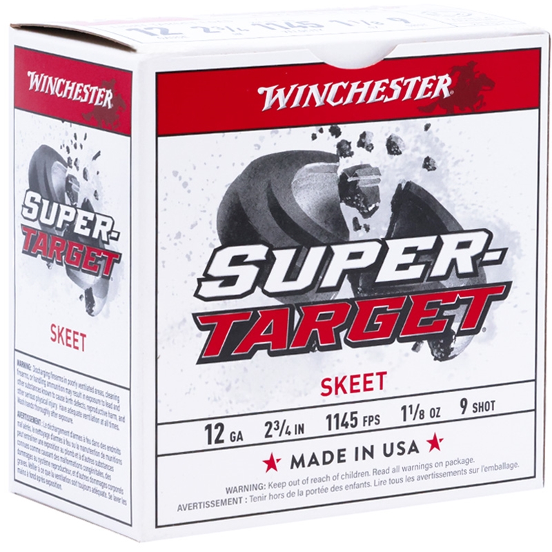 Winchester Super Target 12 Gauge Ammunition 2 3/4