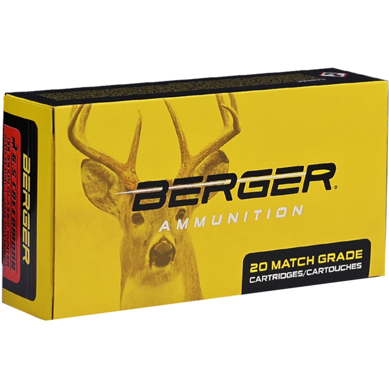 Berger Classic Hunter 6.5mm Creedmoor Ammunition 135 Grain Hollow Point Boat Tail - 65-31031