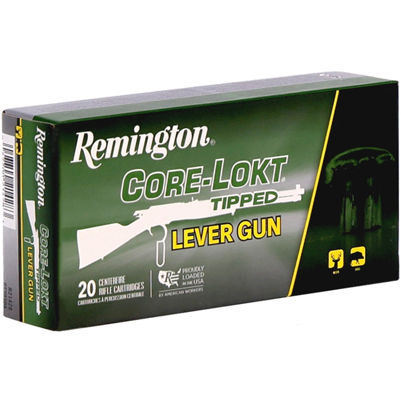 Remington Core-Lokt Tipped Lever Gun 30-30 Winchester Ammunition 150 Grain Polymer Tip - R21428