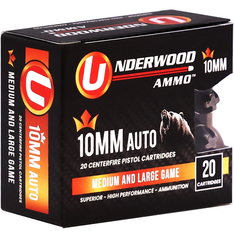 Underwood Platinum Edition 10mm Auto Ammunition 140 Grain Xtreme Penetrator - 941