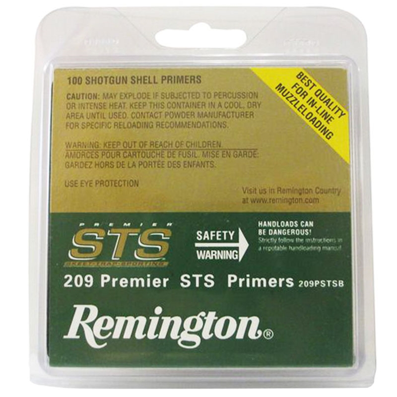 Remington 209 Premier STS Shotgun Shell Primers Box of 1000 - 209PSTSB