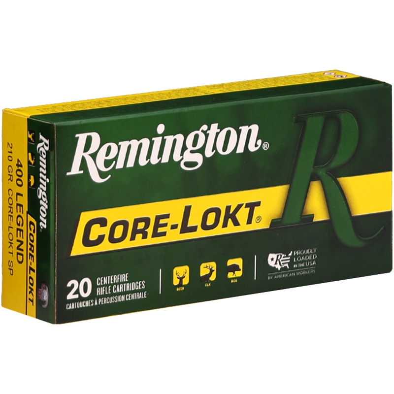 Remington Core-Lokt 400 Legend Ammo 210 Grain Soft Point - R21307
