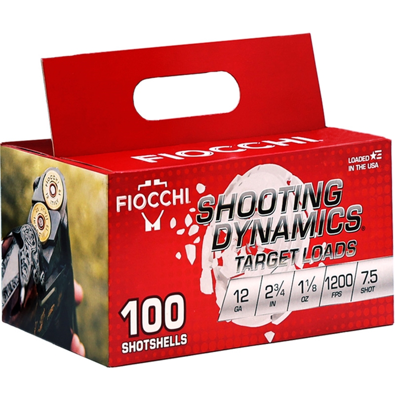 Fiocchi Shooting Dynamics 12 Gauge Ammo 2 3/4