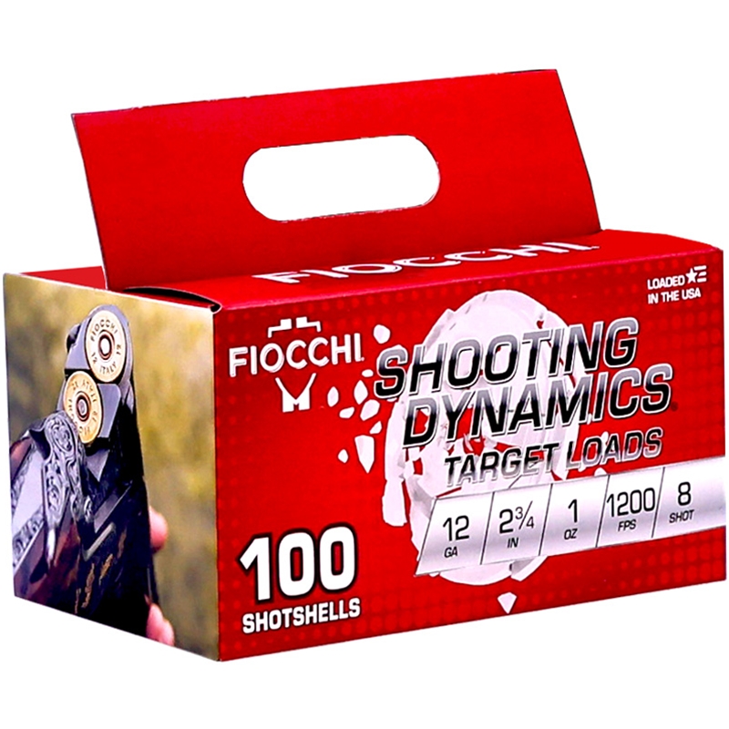 Fiocchi Shooting Dynamics 12 Gauge Ammo 2 3/4