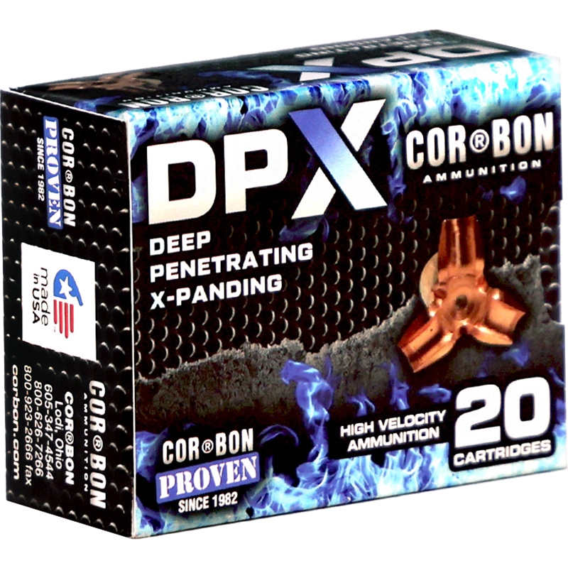 Corbon DPX 45 ACP Ammo 160 Grain Jacketed Hollow Point - DPX45160/20