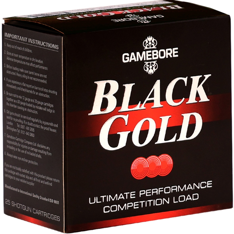 Gamebore Black Gold 12 Gauge Ammo 2 3/4