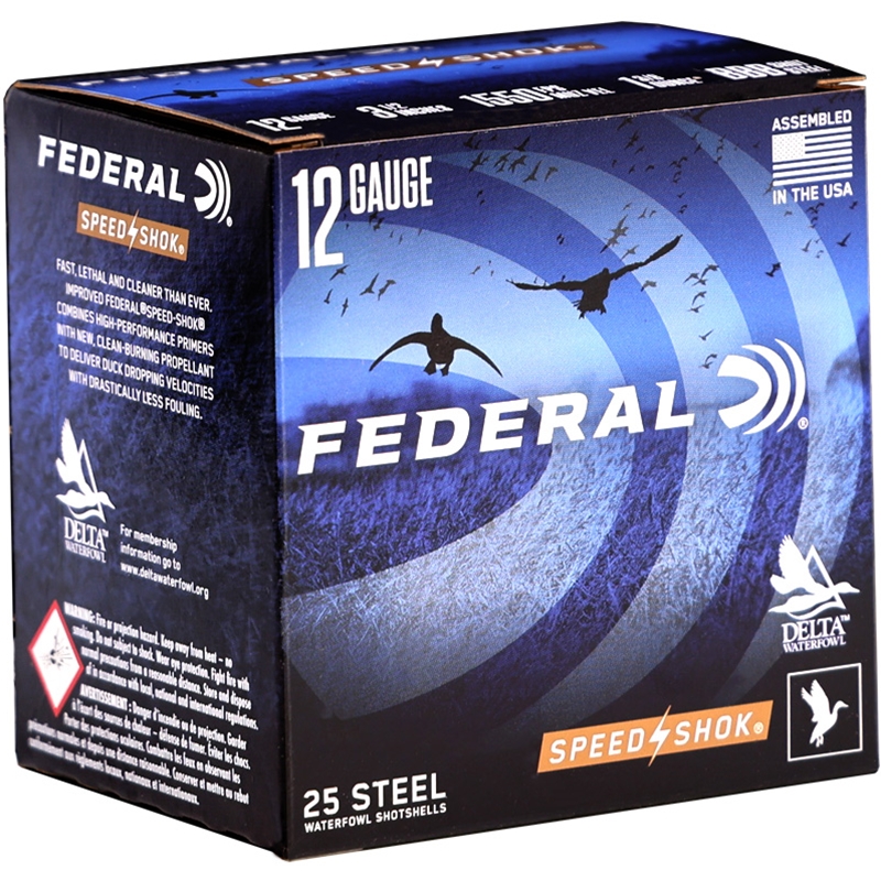 Federal Speed-Shok 12 Gauge Ammo 3 1/2