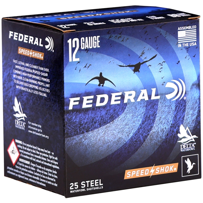Federal Speed-Shok 12 Gauge Ammo 3 1/2