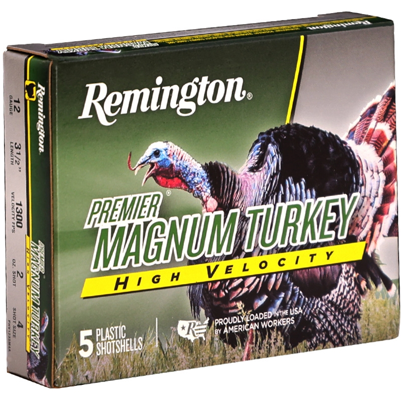 Remington Magnum Turkey High Velocity 12 Gauge Ammo 3 1/2