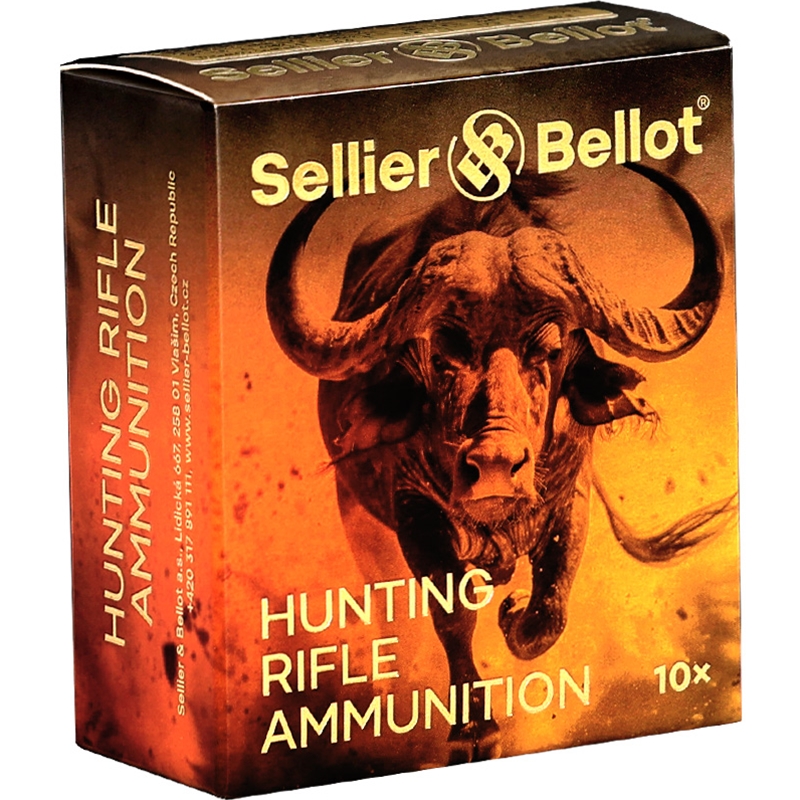 Sellier & Bellot 375 H&H Magnum Ammo 300 Grain Soft Point - SB375B