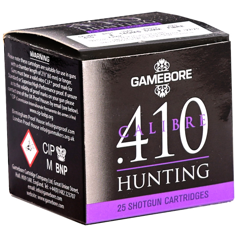 Gamebore Hunting 410 Gauge Ammo 2 1/2