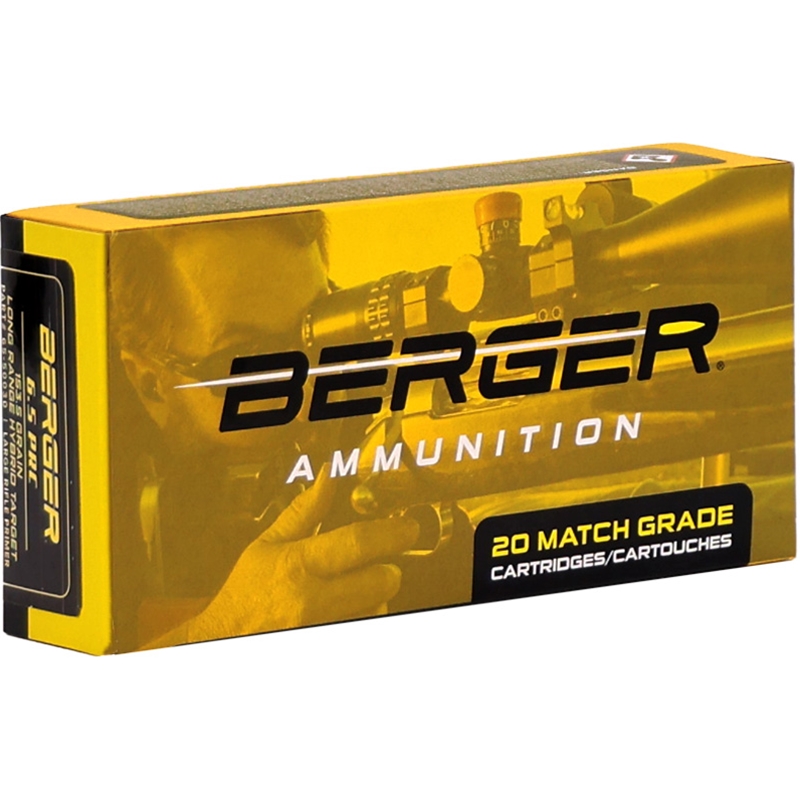 Berger 6.5 PRC Ammo 153.5 Grain Open Tip Match - 65-50030