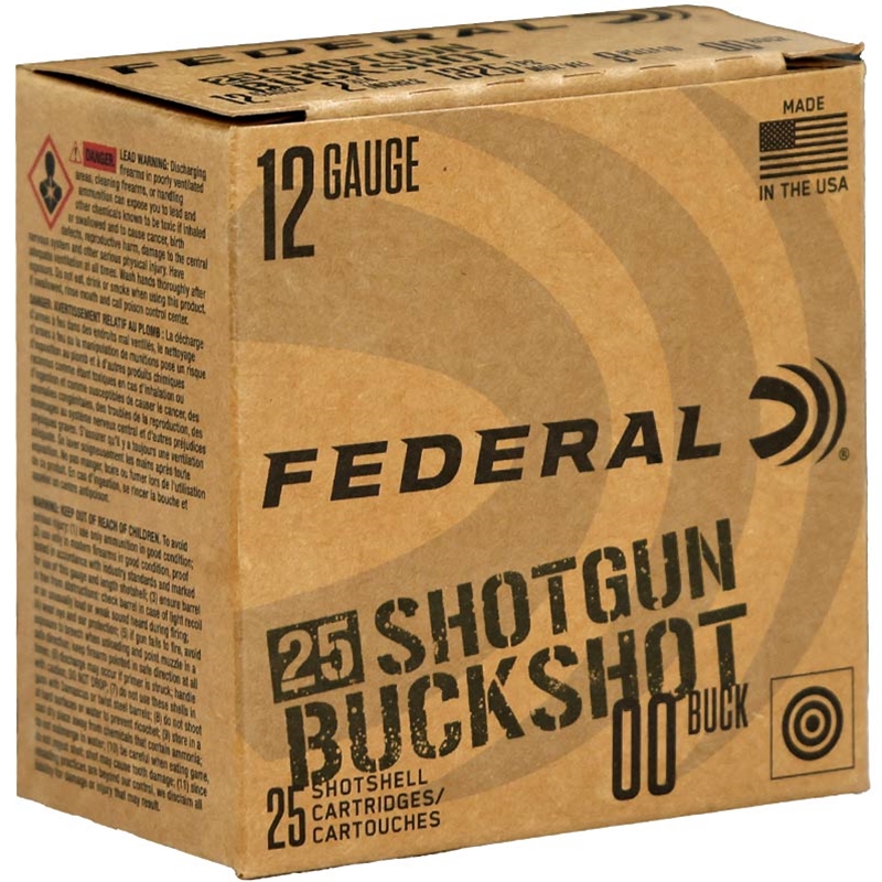 Federal 12 Gauge Ammo 2 3/4