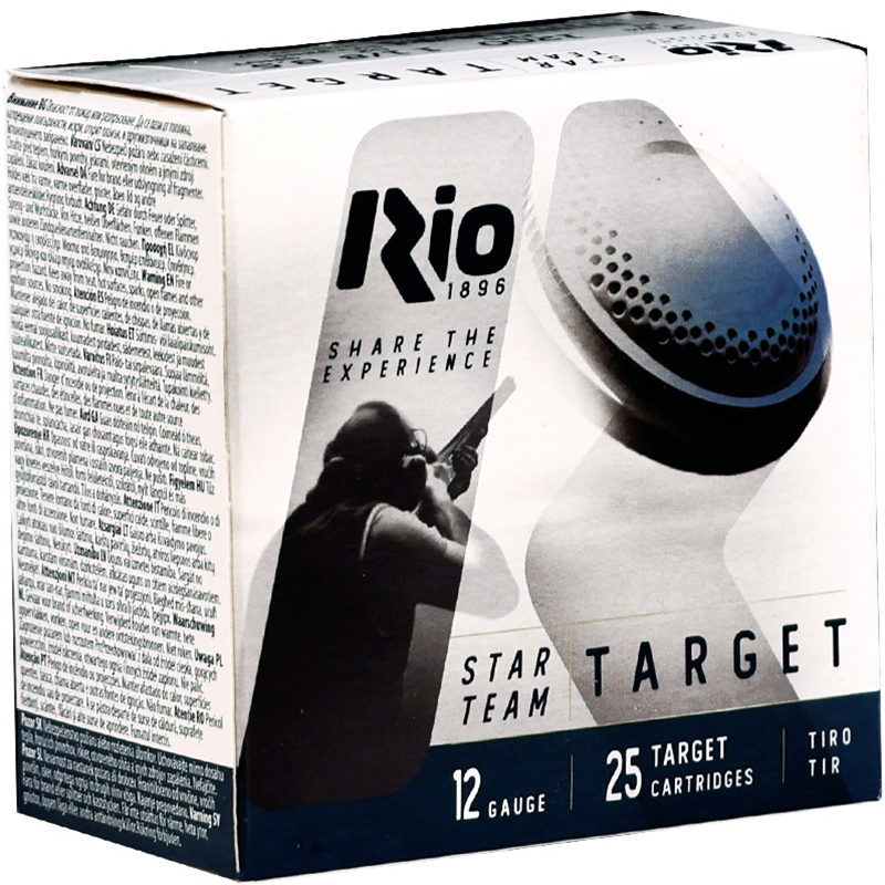 Rio Star Team 12 Gauge Ammo 2 3/4 1 1/8 oz #8.5 Shot - STT3285