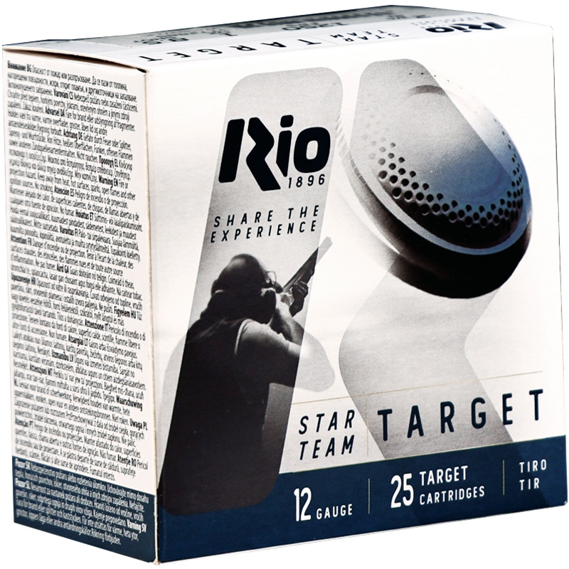 Rio Star Team 12 Gauge Ammo 2 3/4 1 oz #8.5 Shot - STT2885