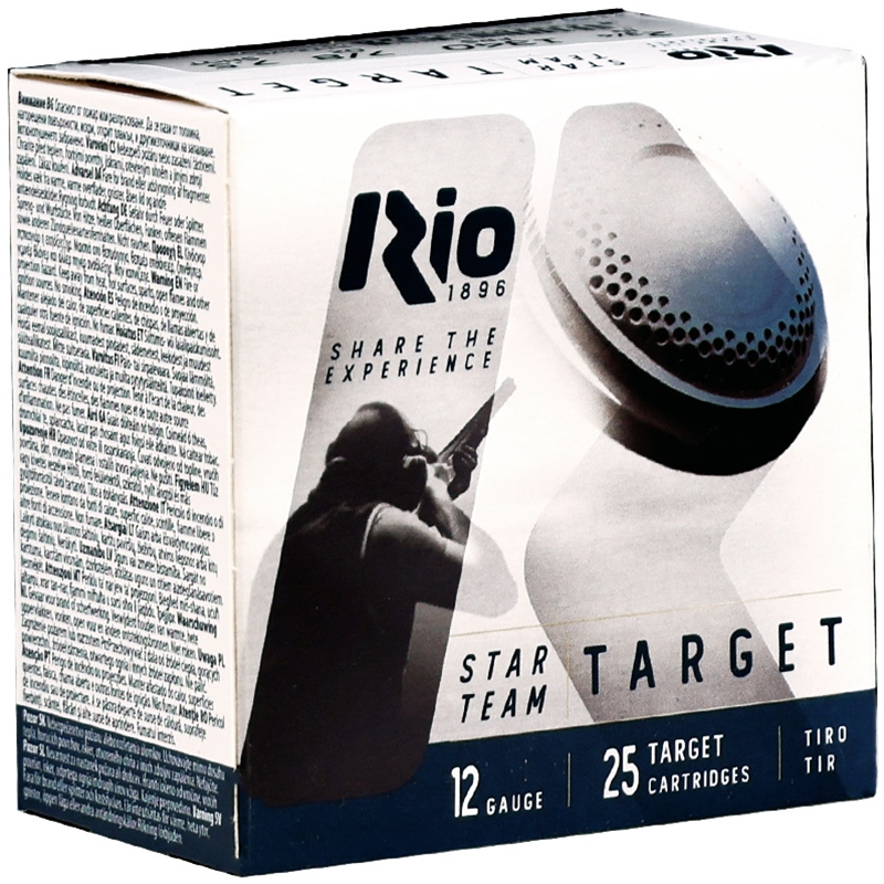 Rio Star Team 12 Gauge Ammo 2 3/4 7/8 oz #7.5 Shot - STT2475