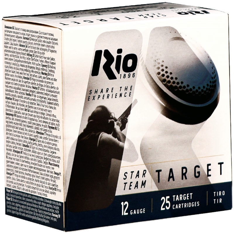 Rio Star Team 12 Gauge Ammo 2 3/4 1 oz #7.5 Shot - STT2875