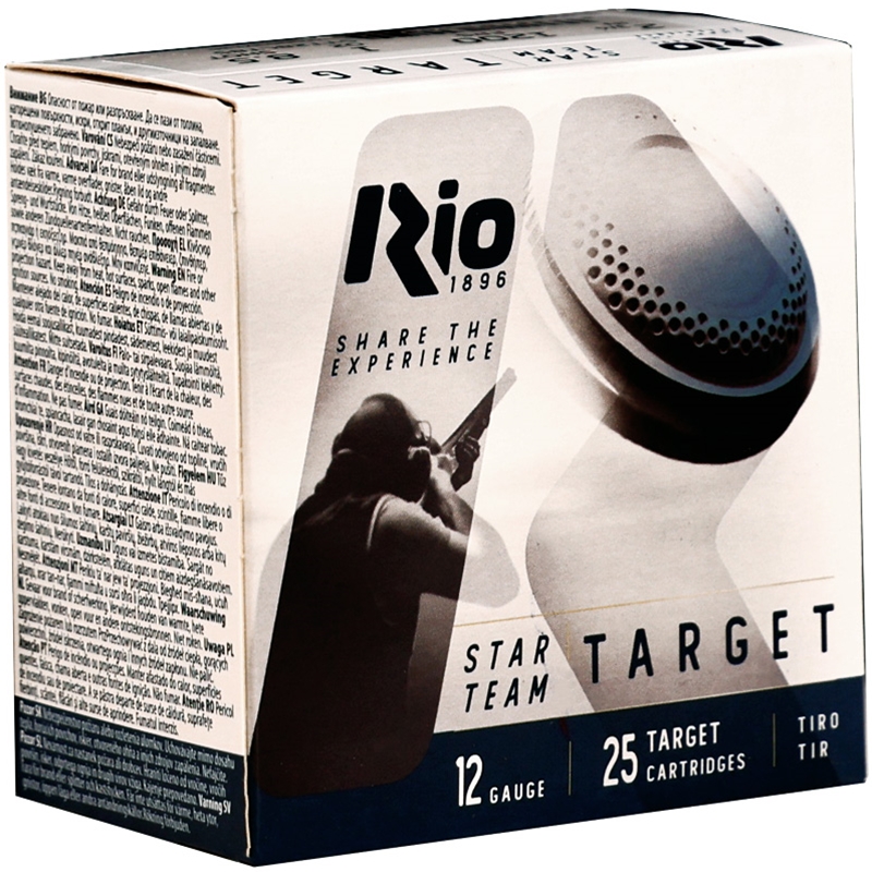 Rio Star Team 12 Gauge Ammo 2 3/4 1 oz #8.5 Shot - STT28LT85