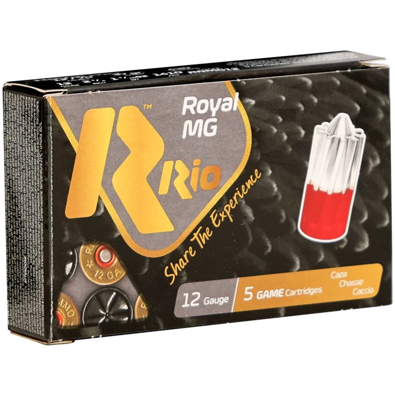 Rio Royal MG 12 Gauge Ammo 37 Grain 2 3/4 1 5/16 oz Armored Slug - RNMG12