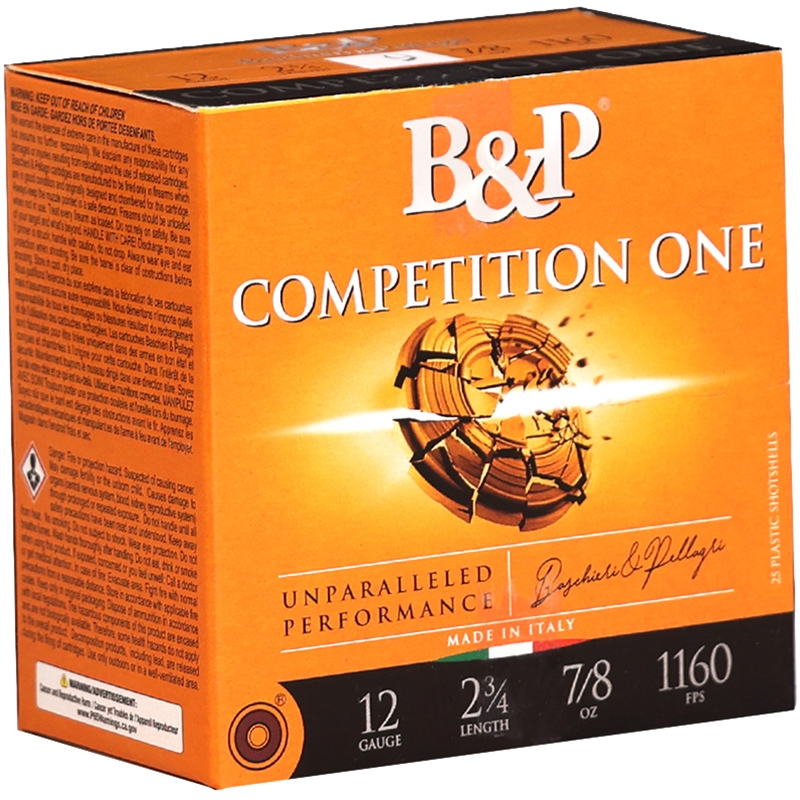 B&P Competition One 12 Gauge Ammo 2 3/4