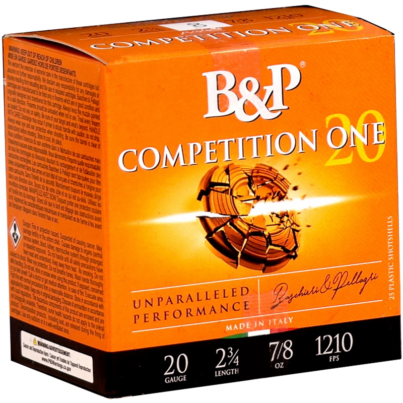 B&P Competition One 20 Gauge Ammo 2 3/4