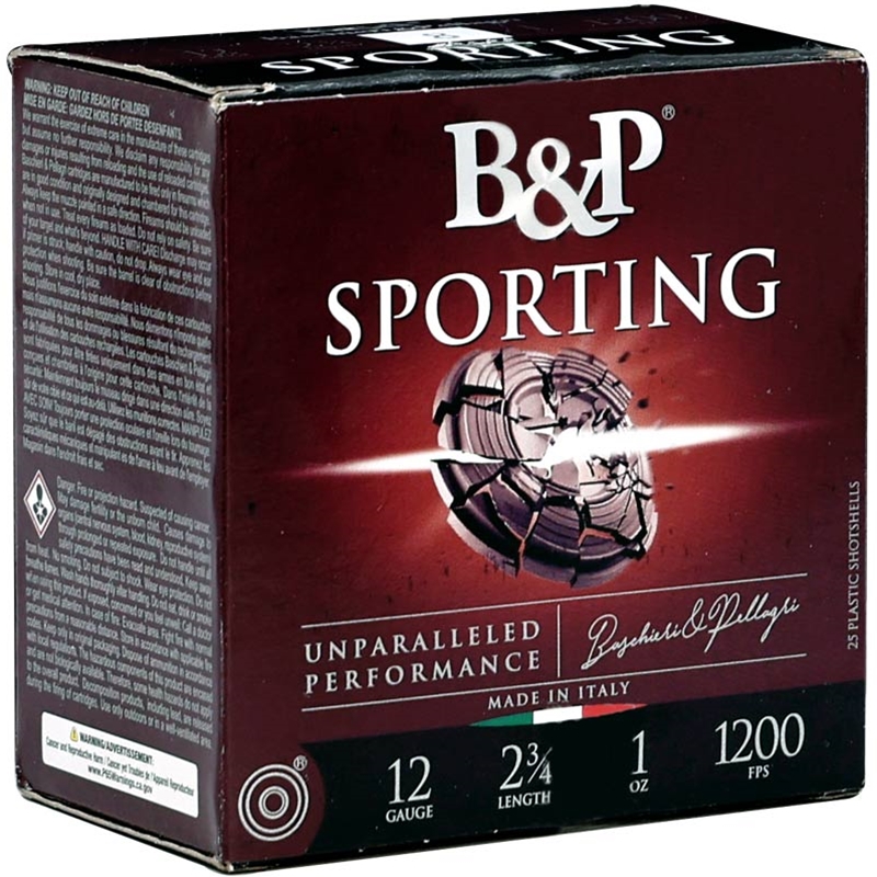 B&P Sporting 12 Gauge Ammo 2 3/4