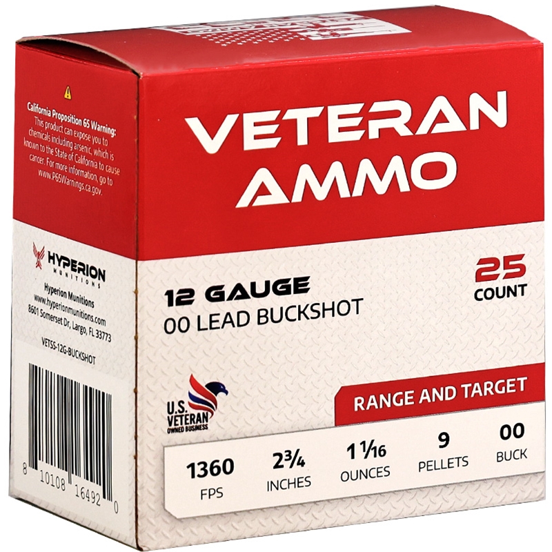 Veteran 12 Gauge Ammo 2 3/4