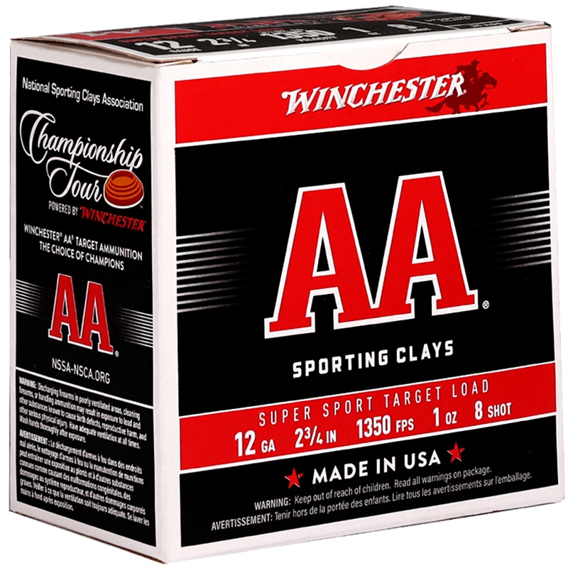 Winchester AA Target Load 12 Gauge Ammo 2 3/4