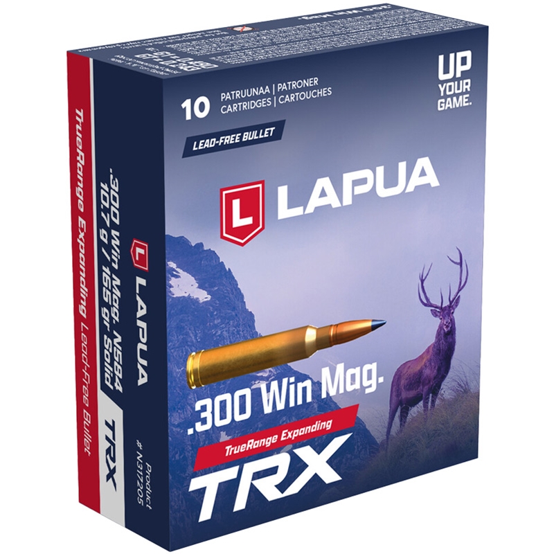 Lapua TRX 300 Winchester Magnum Ammo 165 Grain Expanding (Lead-Free) - N317205