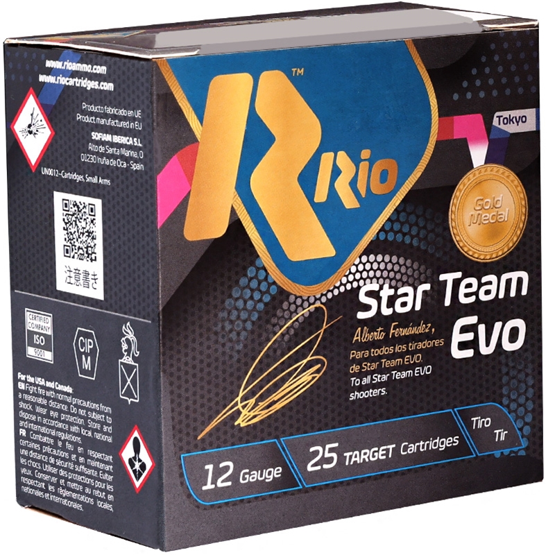 Rio Star Team Evo 12 Gauge Ammo 2 3/4