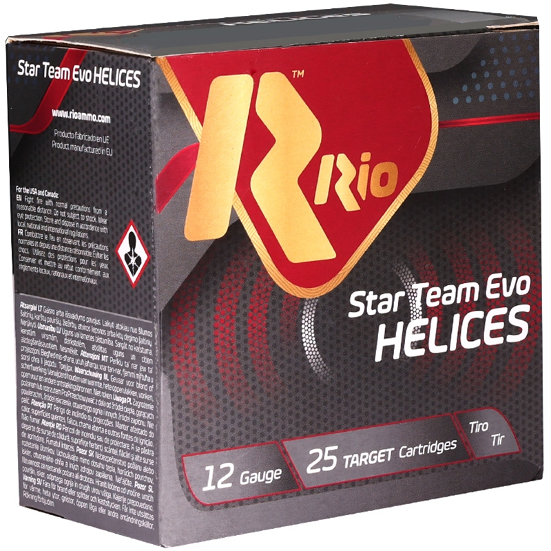 Rio Star Team Helices 12 Gauge Ammo 2 3/4