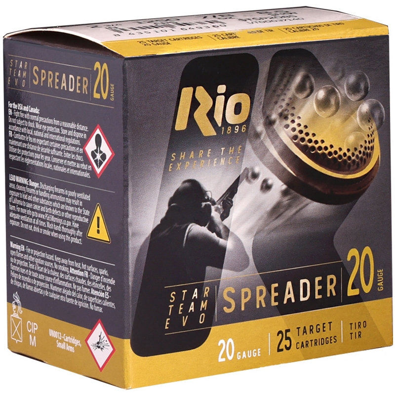 Rio Star Team Spreader 20 Gauge Ammo 2 3/4