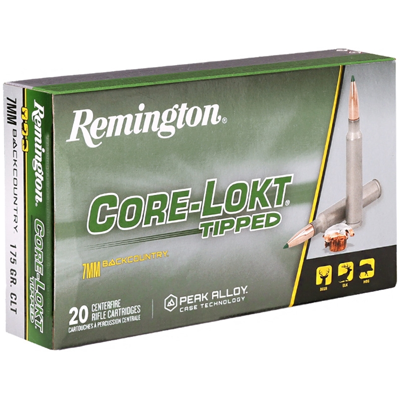 Remington Core-Lokt 7mm Backcountry Ammo 175 Grain Polymer Tip - 28989