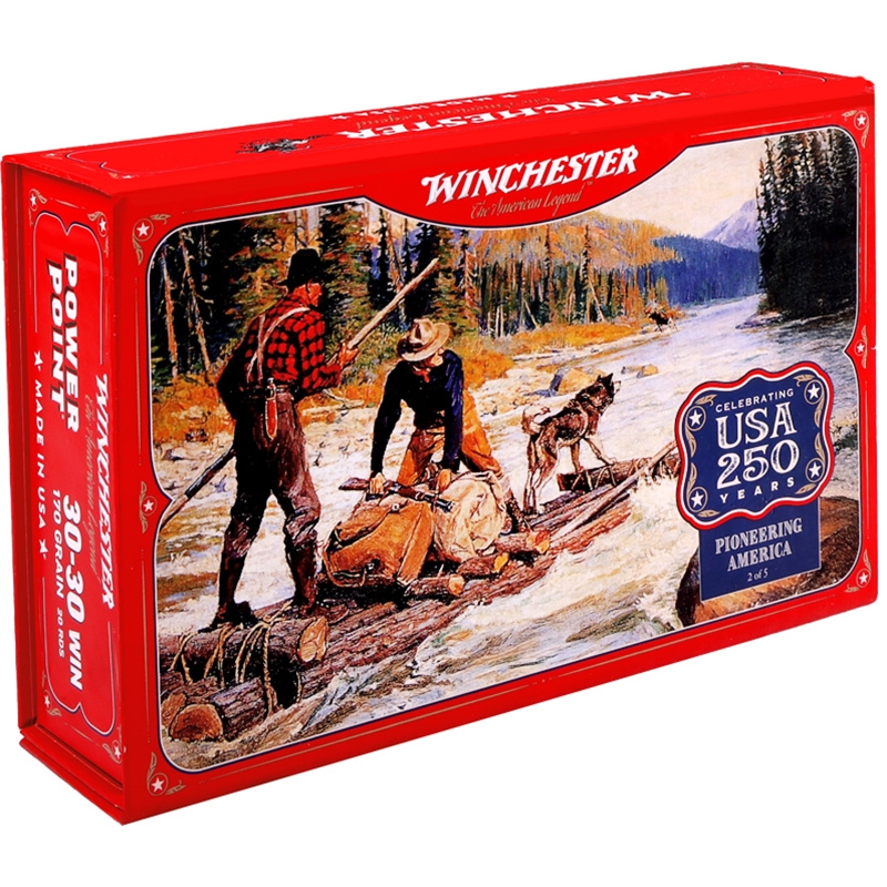 Winchester Power-Point 30-30 Winchester Ammo 170 Grain Polymer Tip 250th Anniversary Edition - X3030250